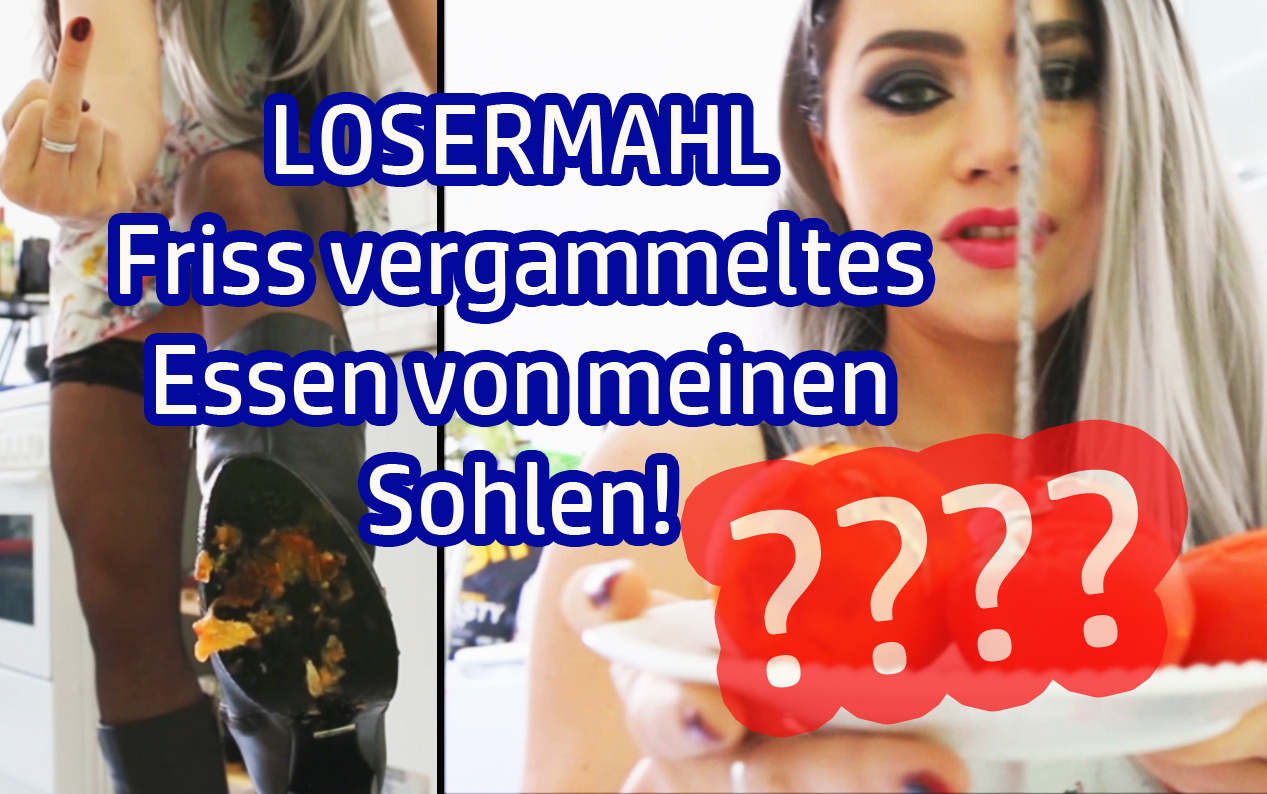 LOSERMAHL - eat rotten food from my soles!