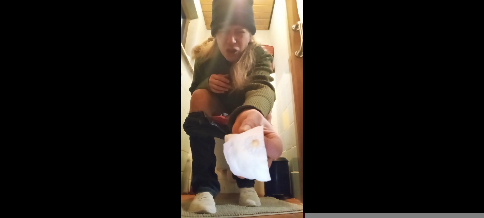 Mucus alert! I stopped peeing for you after my appointments. Explanatory video.