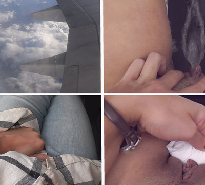 Ficken im flugzeug
