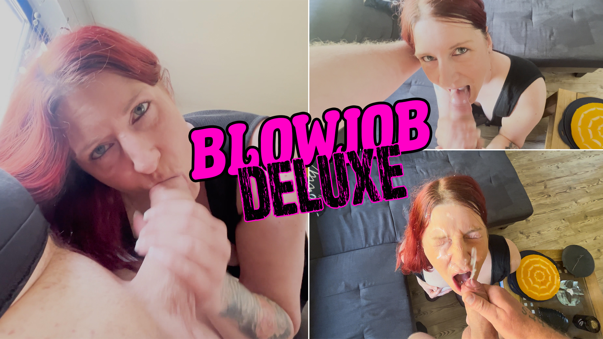 BLOWJOB at the coffee table