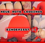AURORA911: Neue rote Leggings eingepisst Download