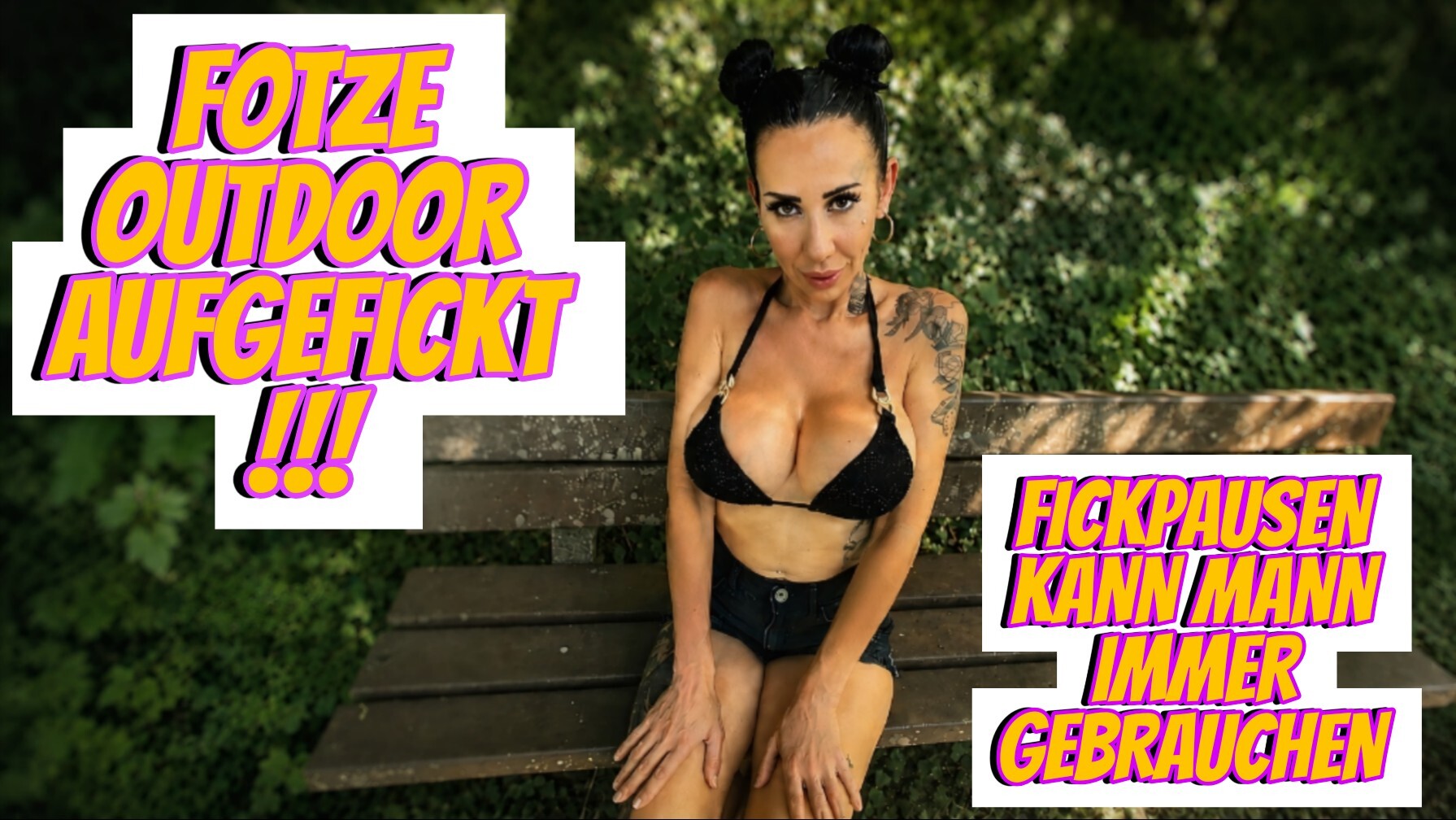 Pussy fucked outdoors!! A man can always use a break from fucking!!!