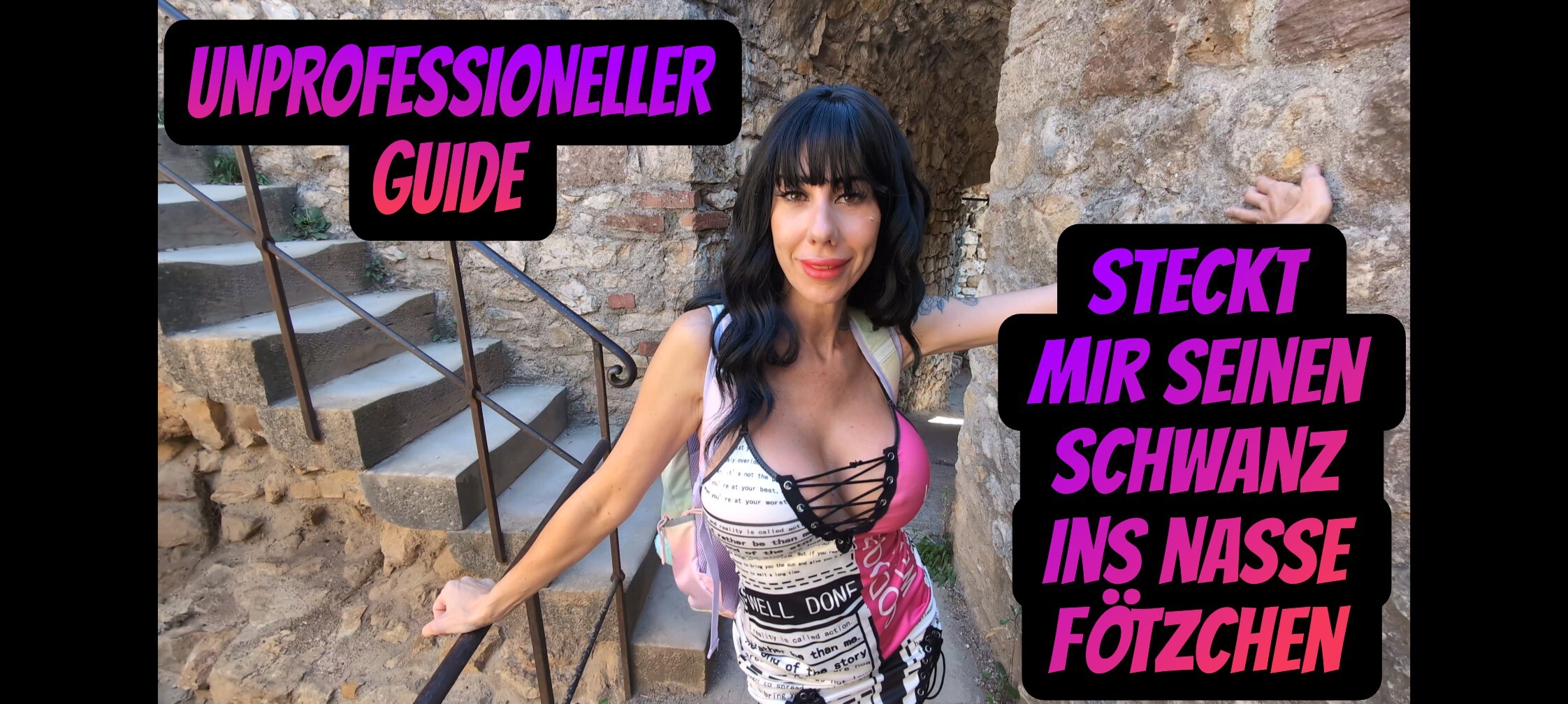 UNPROFESSIONAL GUIDE STICKS HIS COCK IN MY WET PUSSY!!