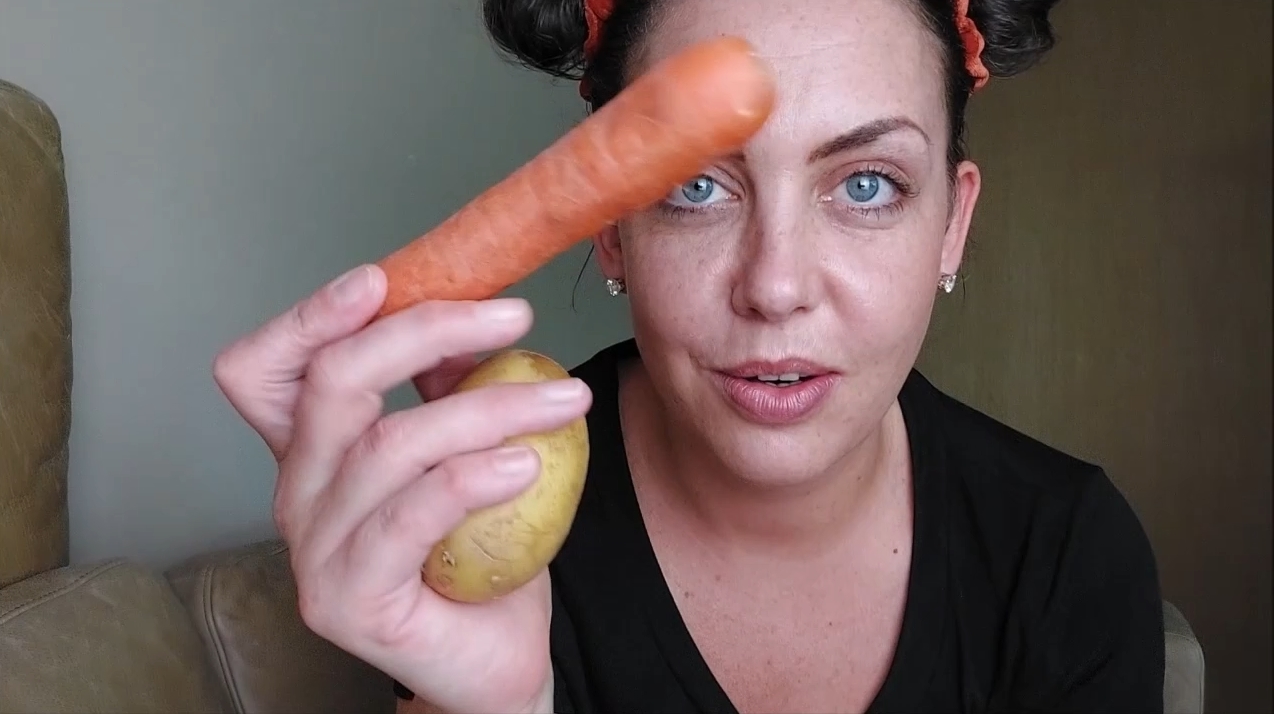 VEGETABLE CHALLENGE !!! I fuck my way through my pantry.