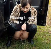WANILIANNA: Pissing break during a car trip Download