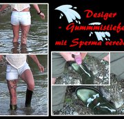 GRAF-SCHWANZULA: Designergummistiefel  mit Sperma veredelt Download