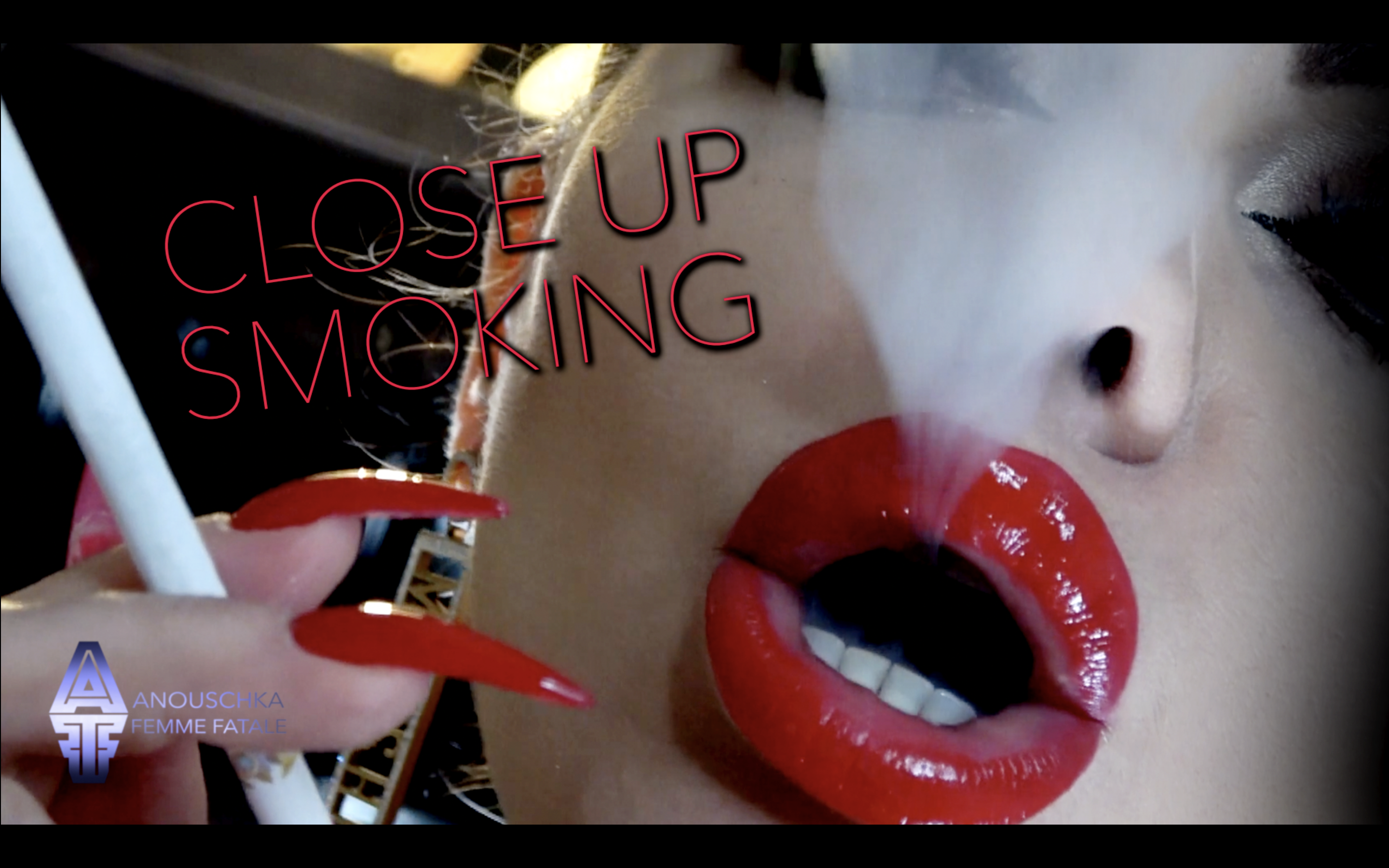CLOSE UP SMOKING