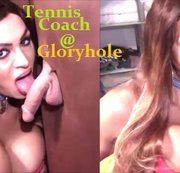 TSSABRINA: TennisCoach @ Gloryhole.... Download