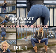DEVIL-SOPHIE: Eingenässt und angepisst auf der Autobahnbrücke - lass die Jeans und Boots dampfen! Download