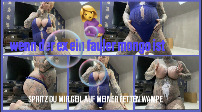 YOU CUM ON MY FAT BUTT WELL I when the ex is a lazy mongo