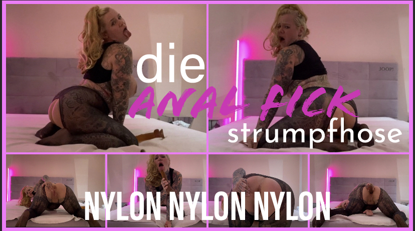 the ANAL FUCK FUCK nylon pantyhose
