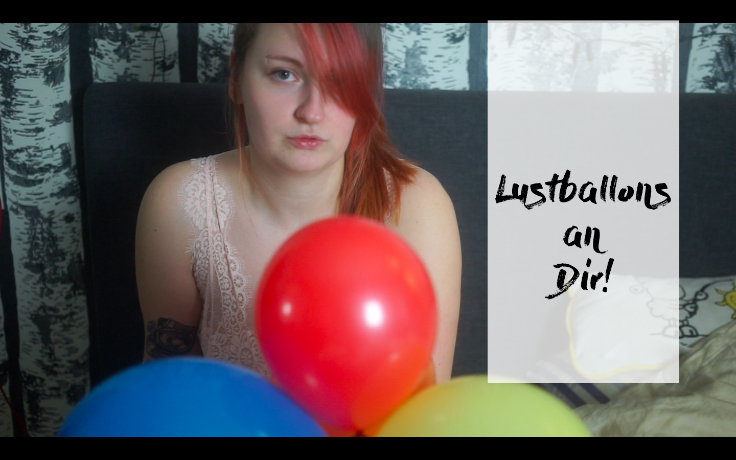 Lustballon an Dir