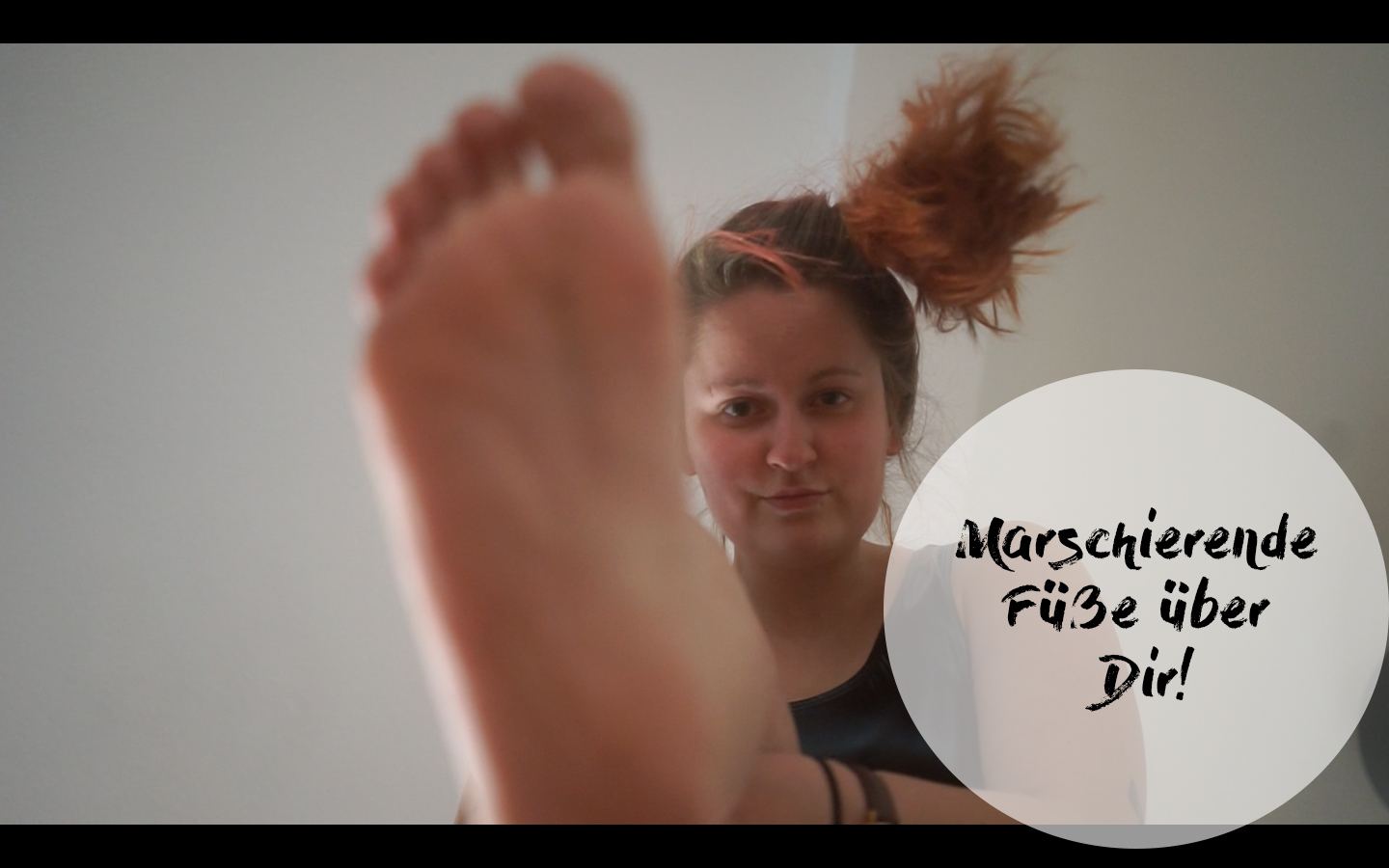 Marching feet above you