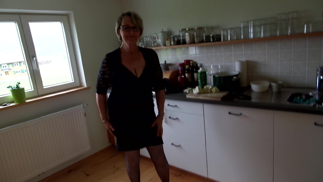 Sexy at the kitchen work