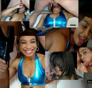SANTAKLAUSX: Blacked  Cum in the black mouth Download