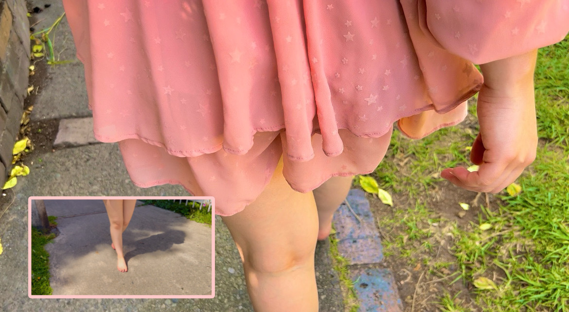 walking in public barefoot ****foot fetish *******