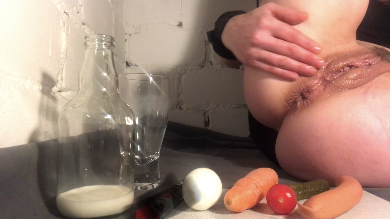 Hot anal dinner straight from my butthole