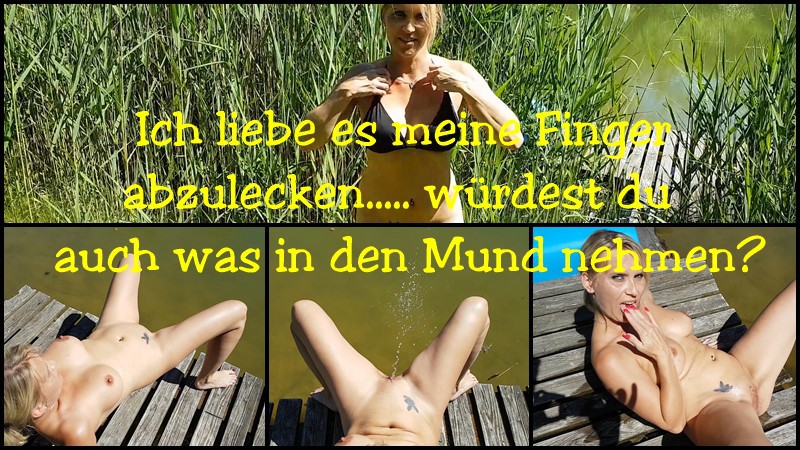 Pissing at the pond
