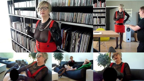 Lehrerin Taetowierte Zierlicher Ficksahne