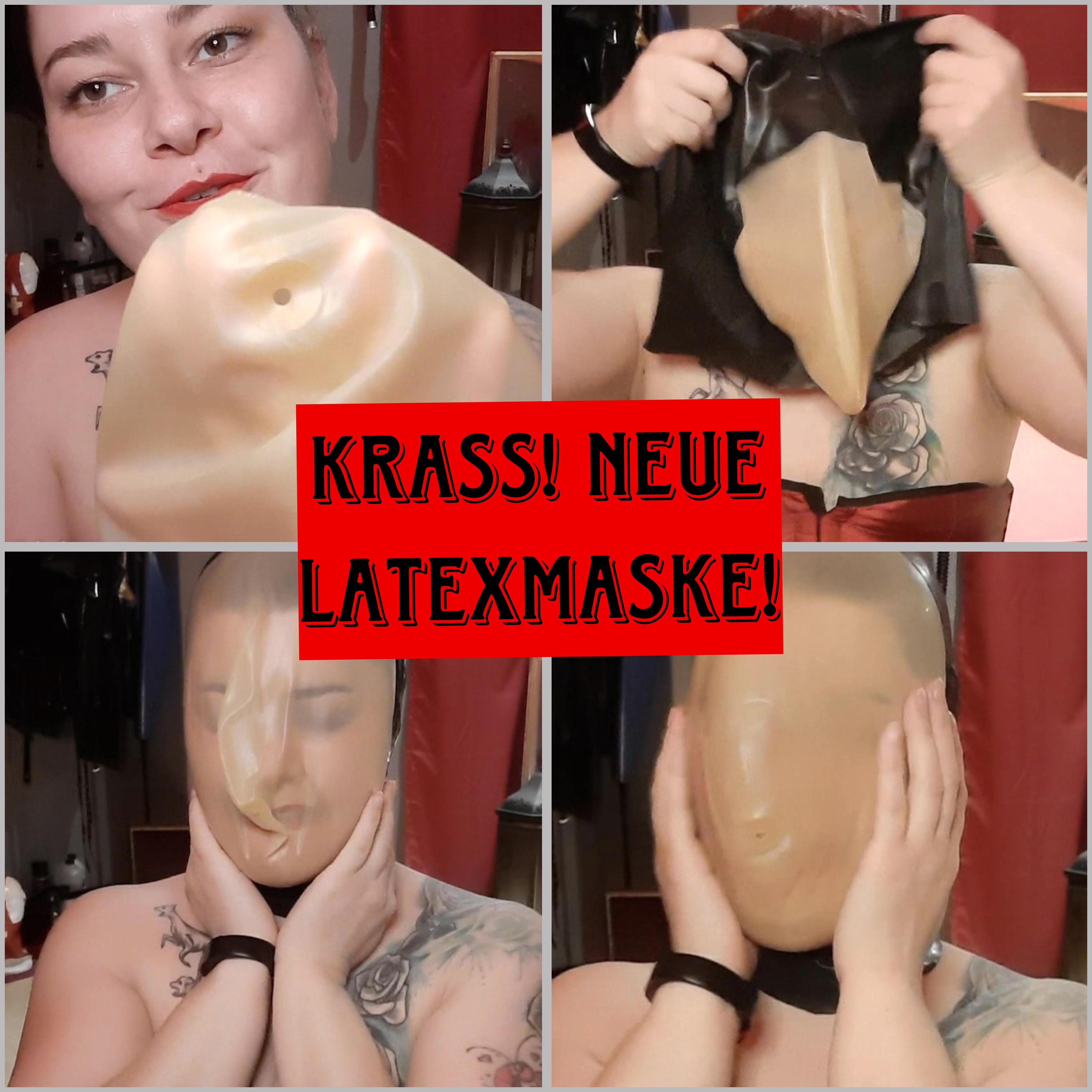 Awesome! New Latex Mask Takes My Breath Away