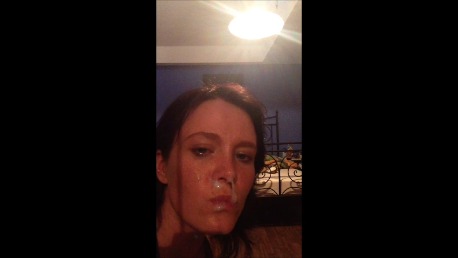 beautiful zugekleistert the face