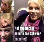 CLAUDIA-18: Auf öffentlicher Toilette den Schwanz entsaftet! Download