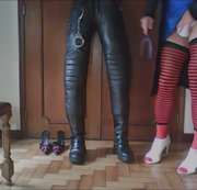 TVNATACHA: Injektion von Sperma in Leder . Download