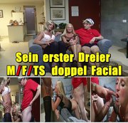 TRANSJENNY: Sein erster Dreier - M/F/TS doppel Facial Download