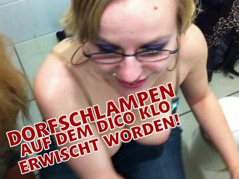 Dorfschlampen Dorfschlampen - Auf Klo erwischt worden! mit CamDevil | MydirtyHobby